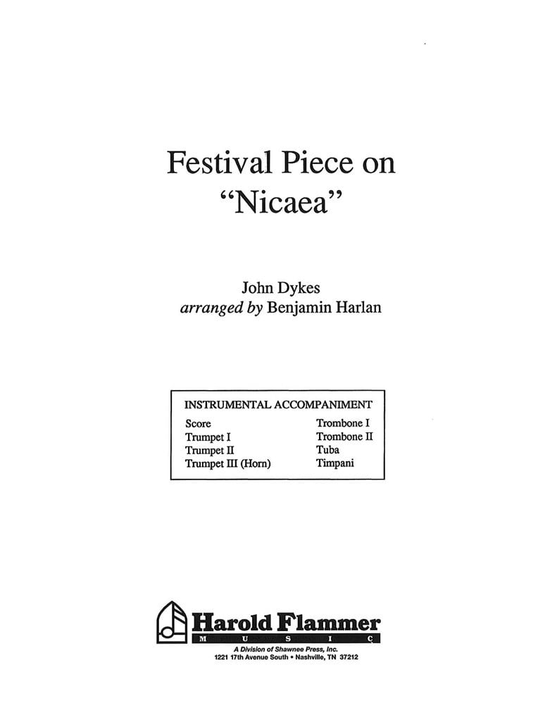 Festival Piece on Nicaea
